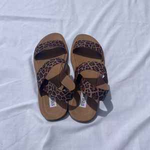 Steve Madden Leopard Print Sandals